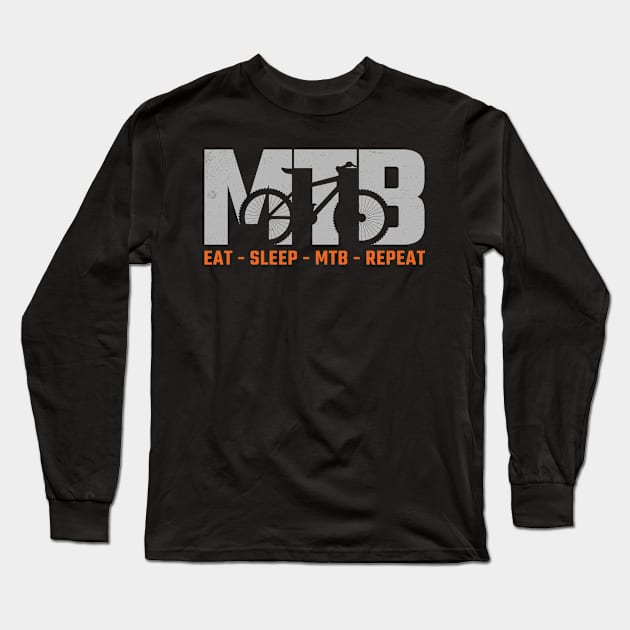 mtb Long Sleeve T-Shirt by Tali Publik